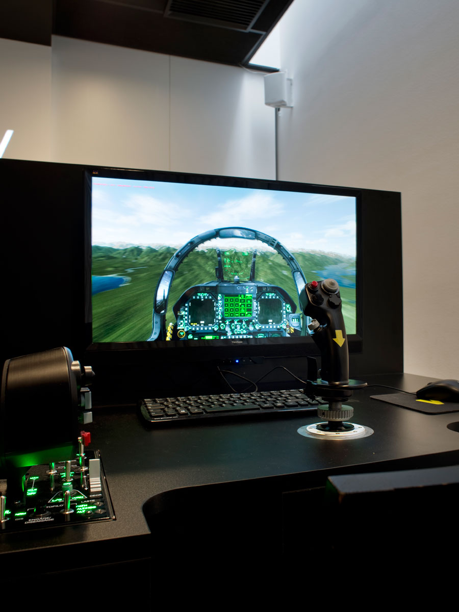 Briefing Simulation F18 Super Hornet